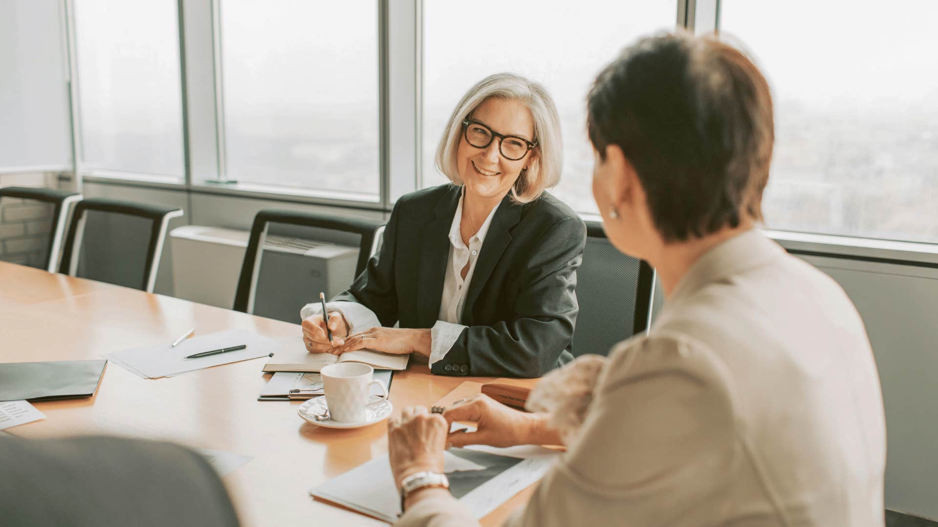 women allowing time and space for leisurely talk to impress for a lifetime