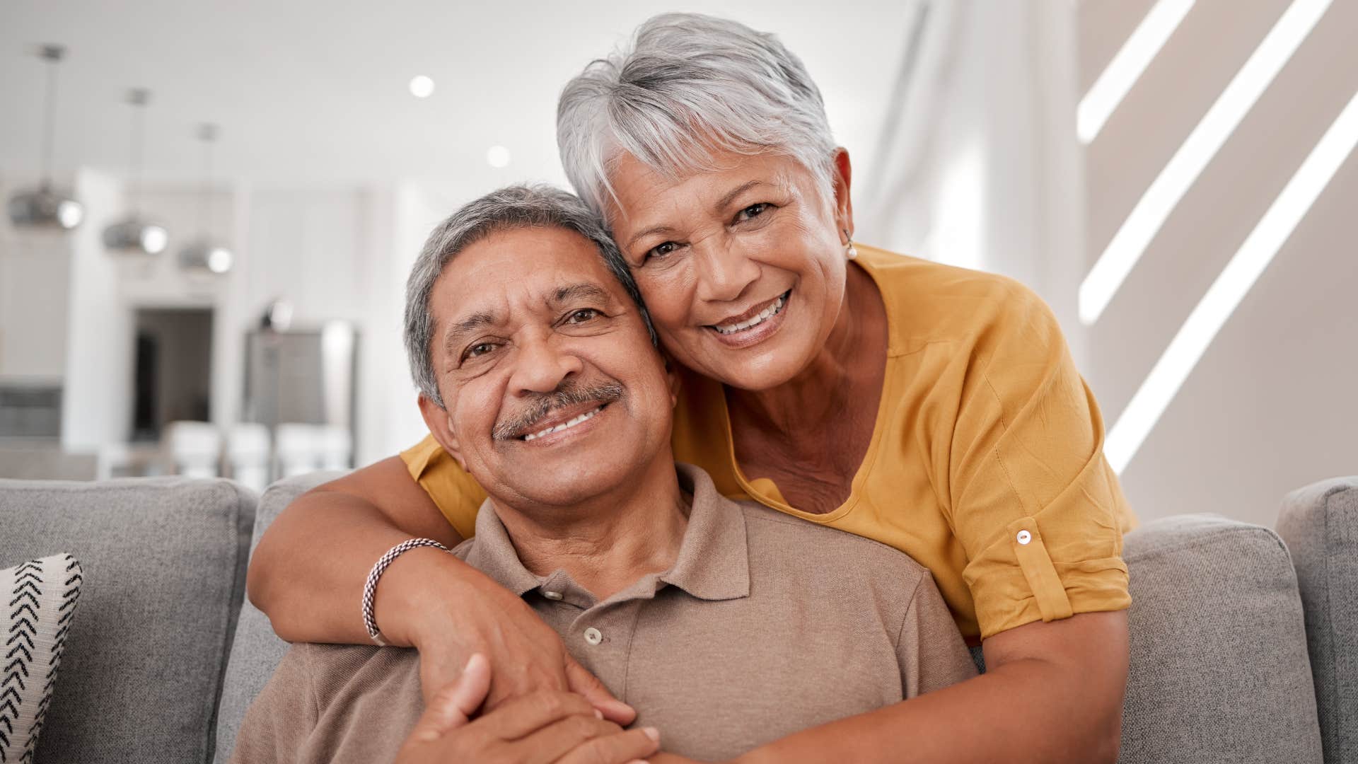 Healthy couple enjoy time