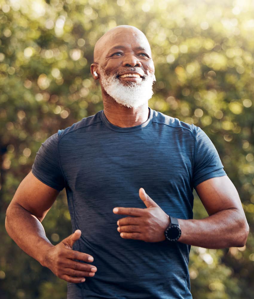 Person spends time in nature to heal brain fog