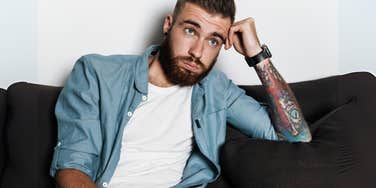 Man who has zero respect for his partner.