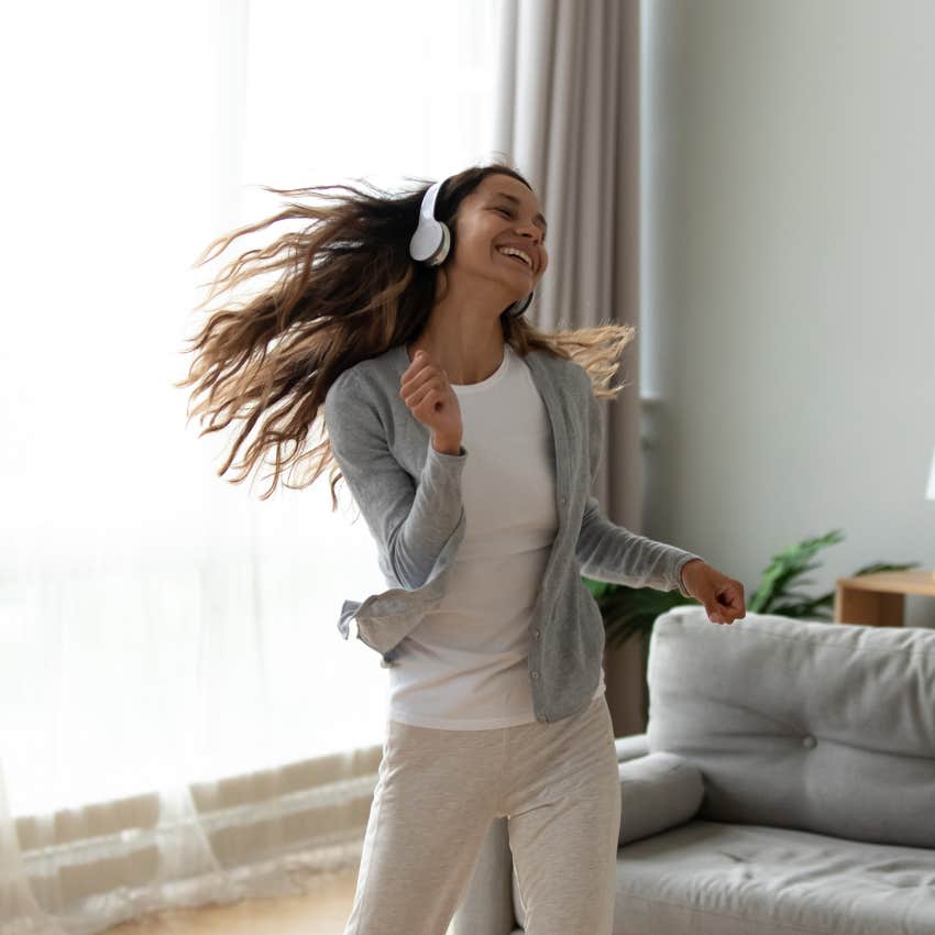 woman with above average intelligence spending time apart