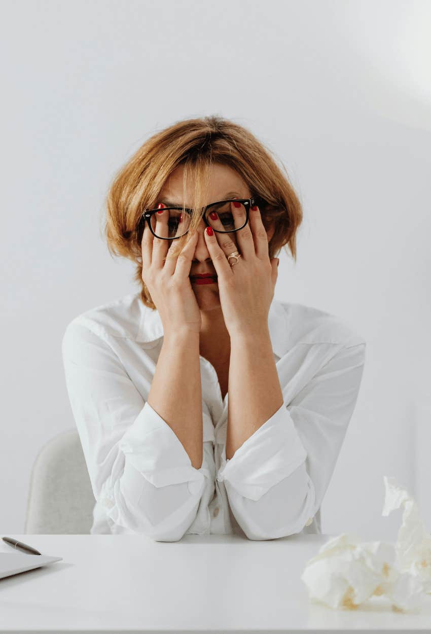 frustrated Gen-X employee