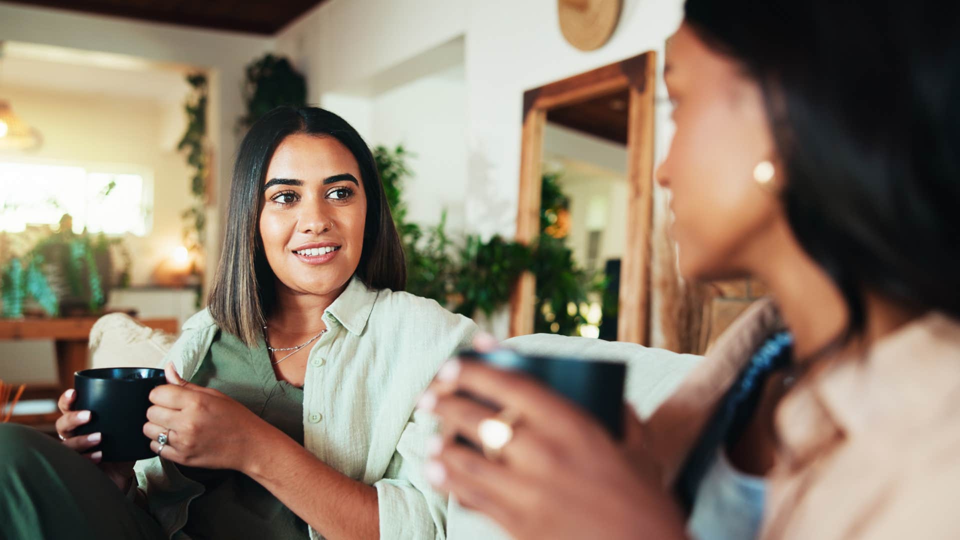 woman who makes others feel safe as she creates a container of complex emotions