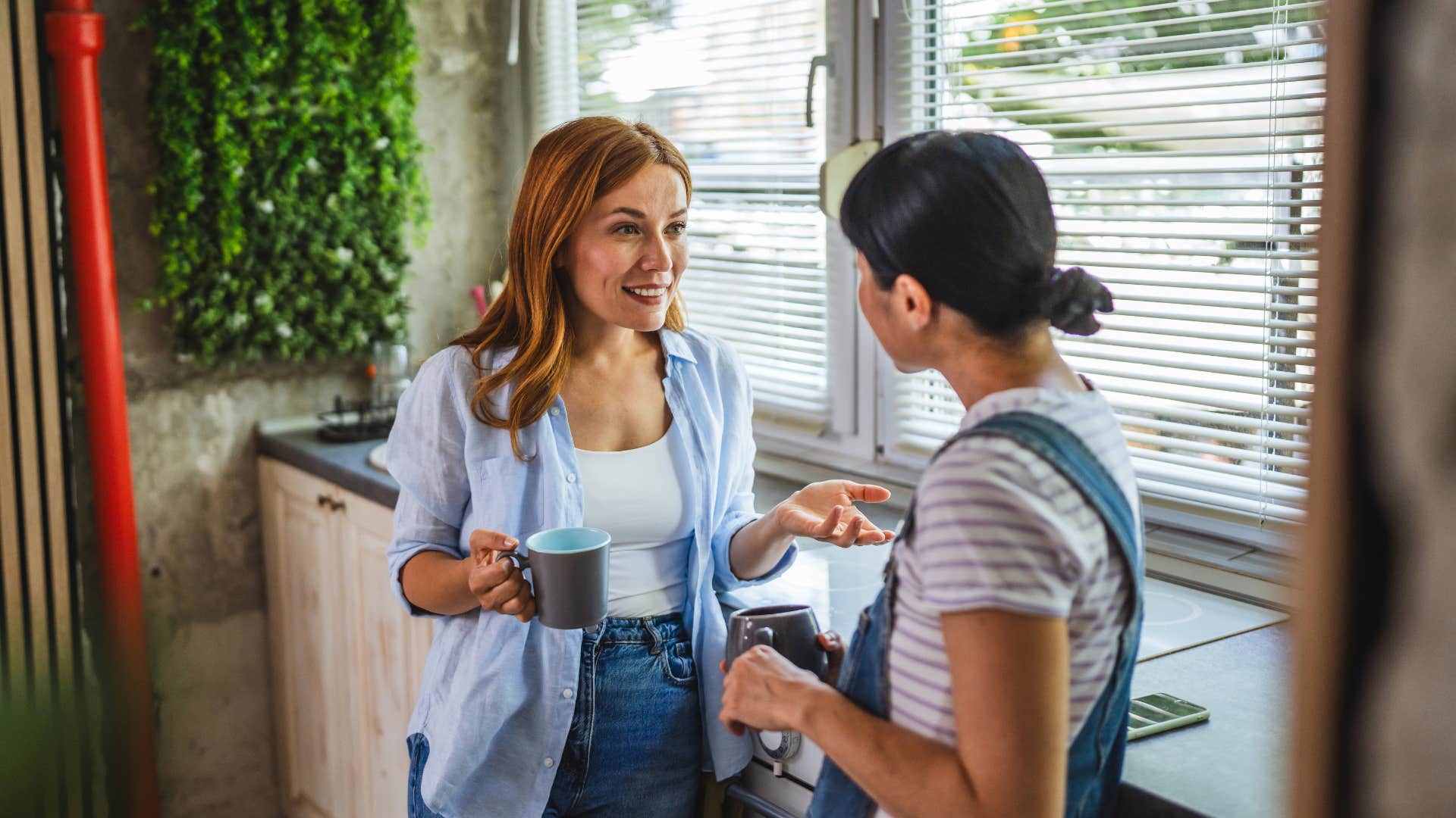 woman who naturally makes people feel safe as she gives woman permission to trust her own permission