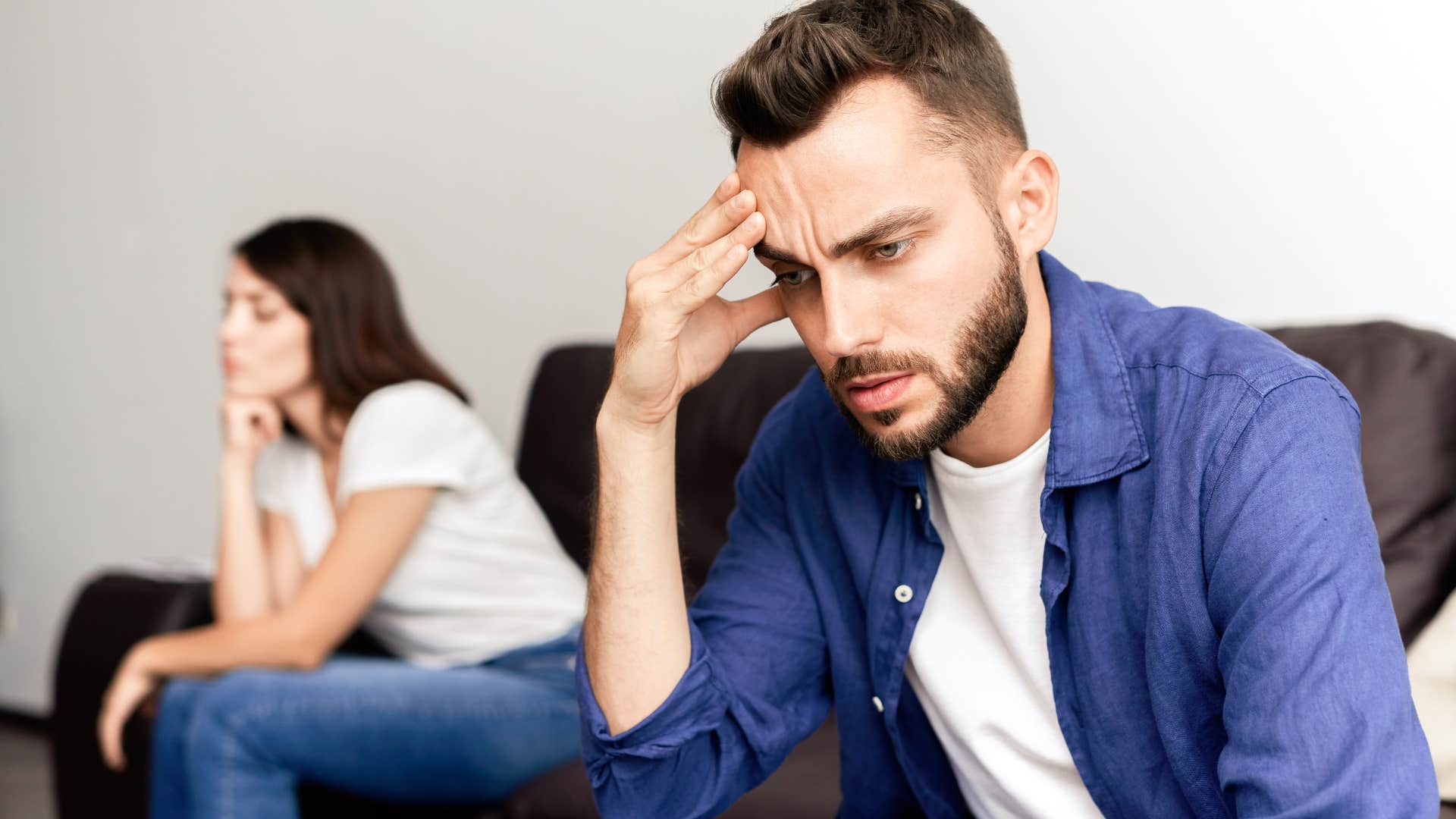 man who refuses to admit he's wrong with lack of self-awareness