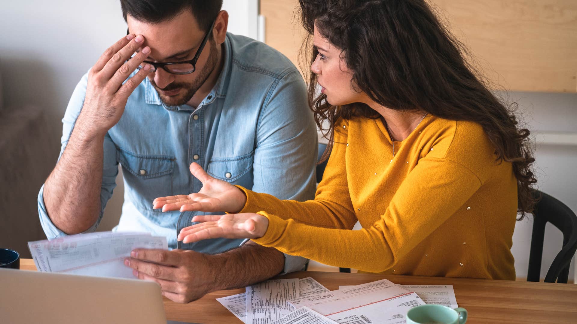 if a man starts spending money on these things his marriage is in trouble buying things for others constantly