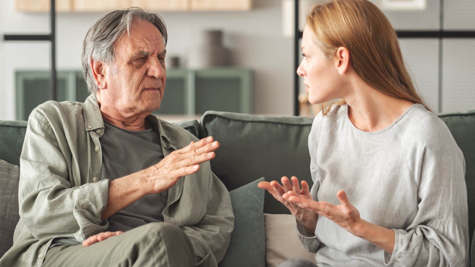 man talking to daughter who is setting all or nothing boundaries