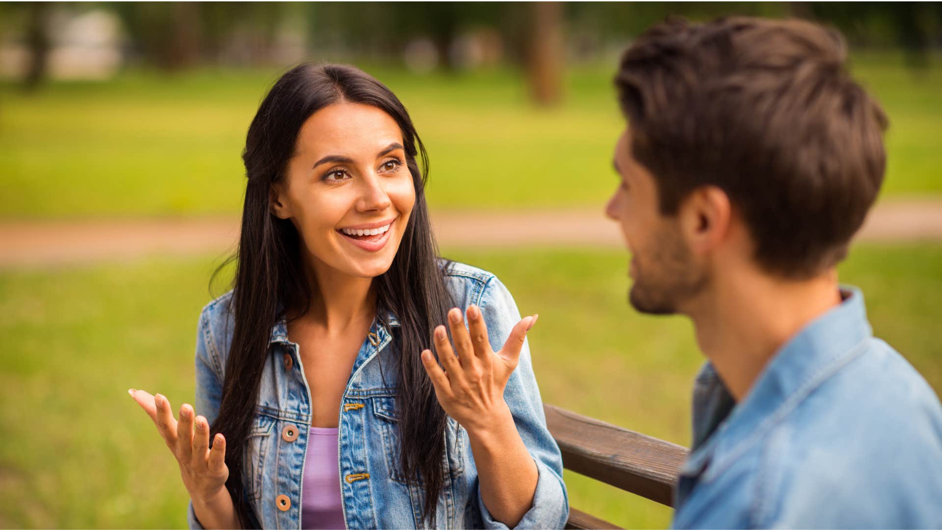 woman people pleasing man