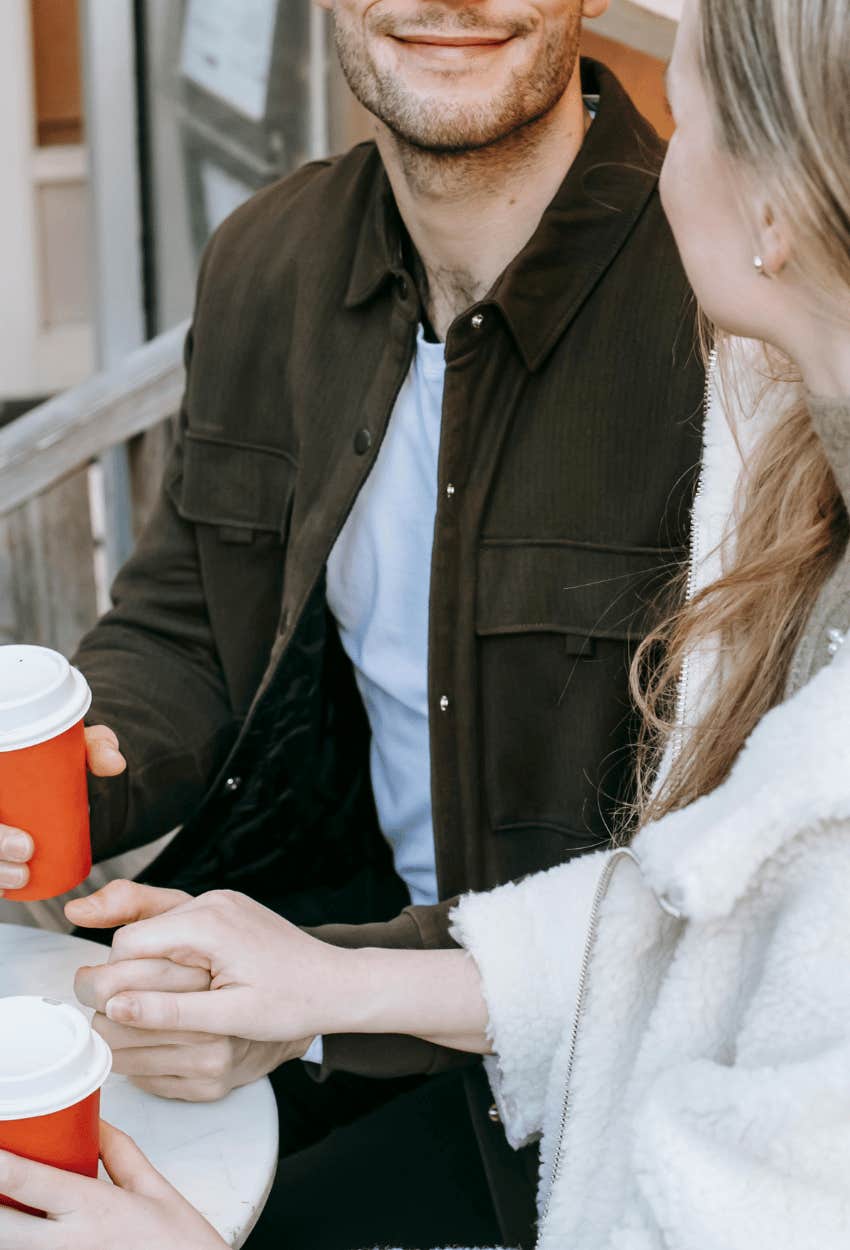 problematic man putting just enough effort on date