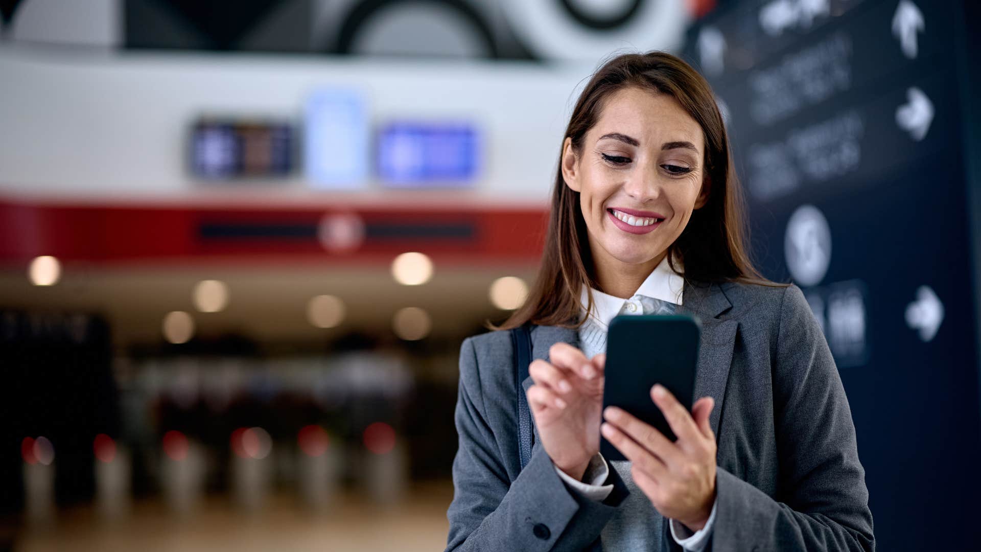 woman blocking someone on phone 