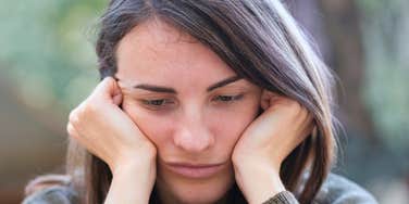 Woman has hard time moving on from divorce.