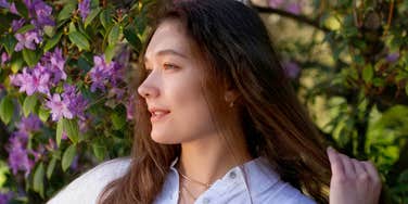 Woman finds relief on hard days.