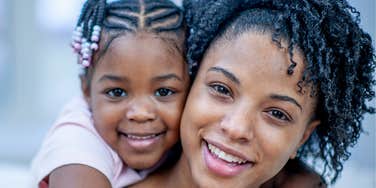 Mother teaches daughter self-respect and boundaries.