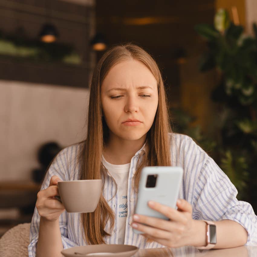 woman playing the victim with her response to comments