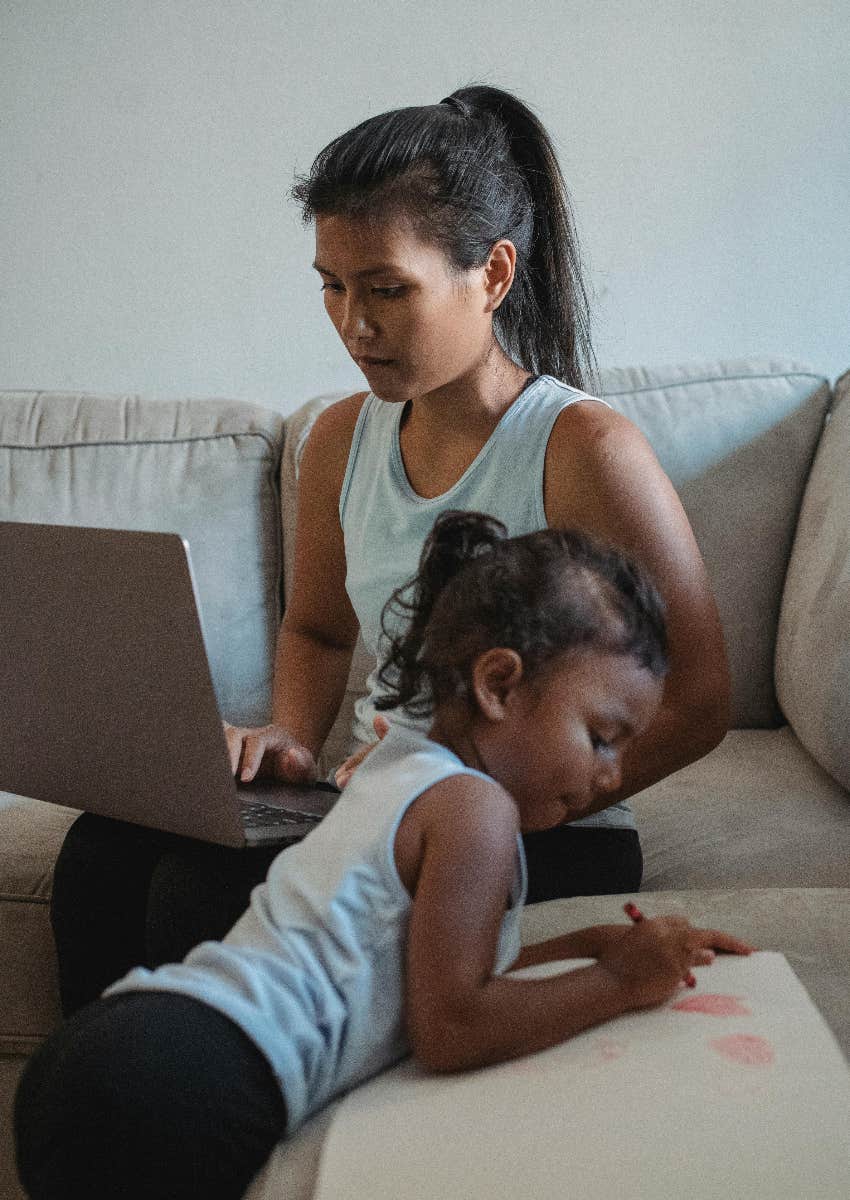 working mom cant take time off kids