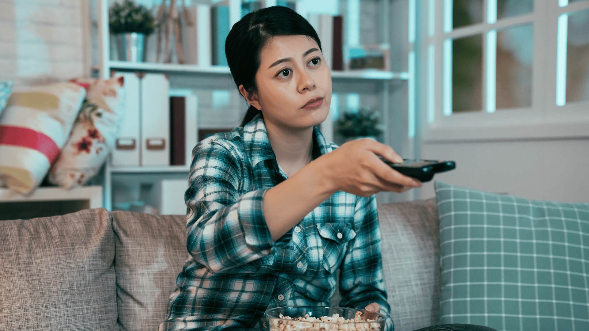 Gen Z woman who never had to change a tv channel without a remote