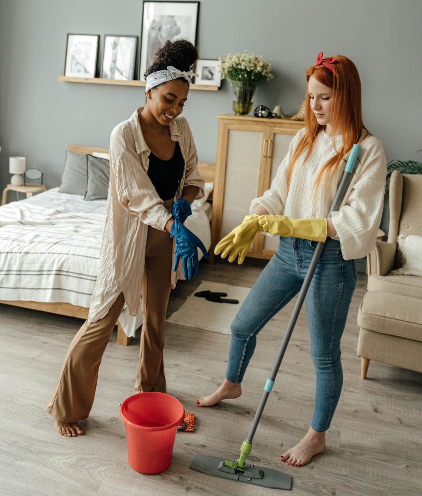 woman grew up doing everything herself appreciating taking initiative