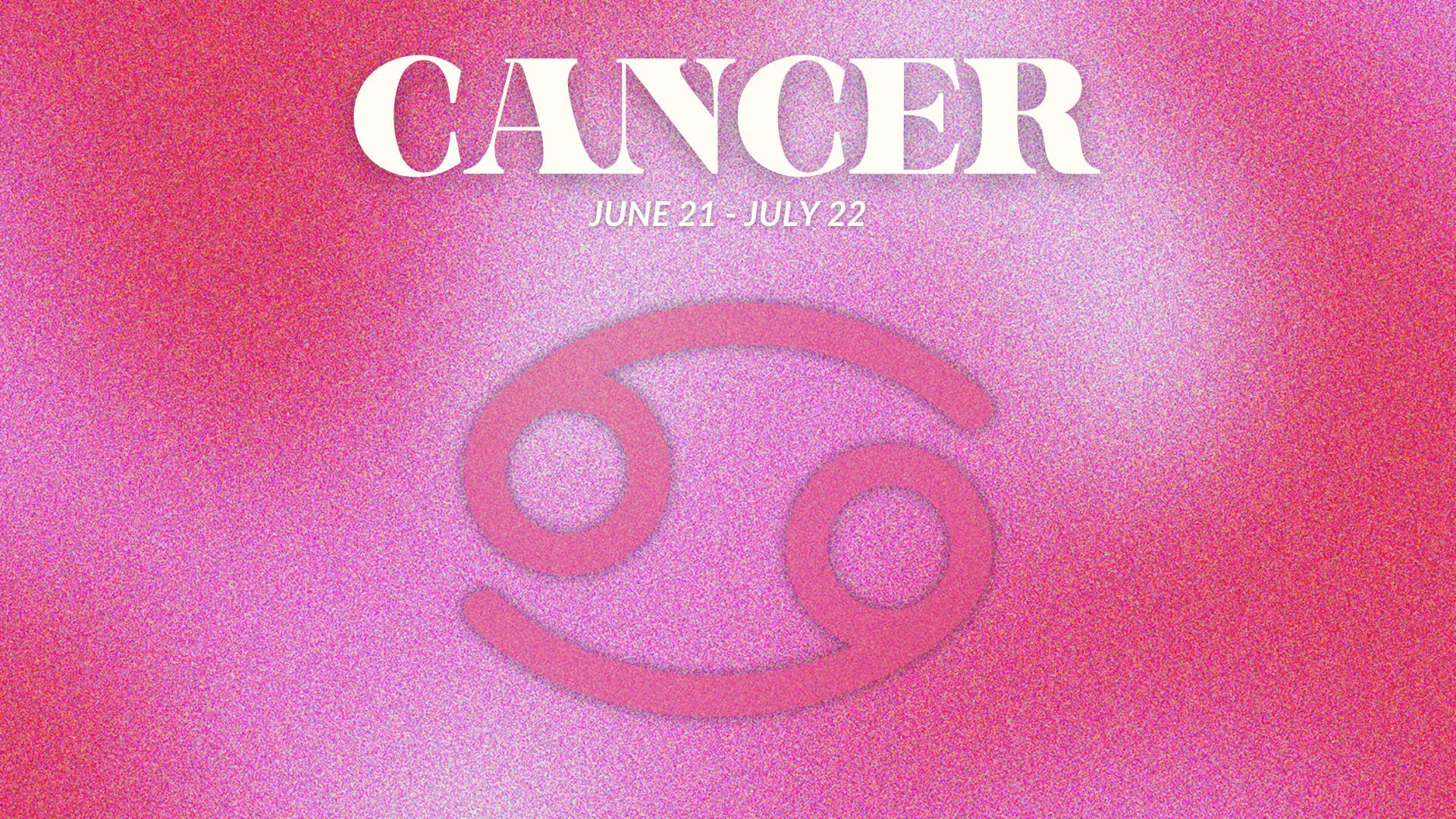 why cancer is terrible at relationships