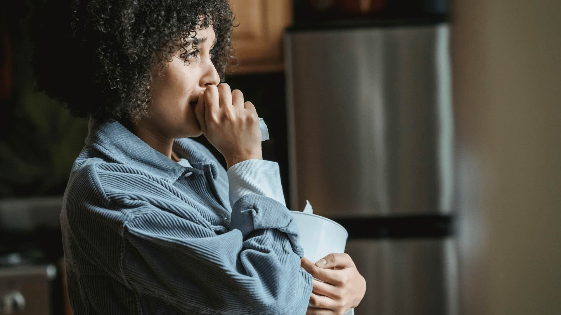 woman feeling disappointment from a partner who needs to mature